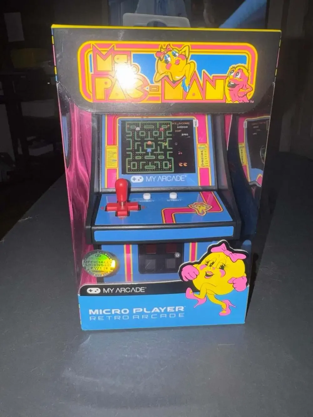 Ms Pac-Man Mini Arcade Machine My Arcade Micro Player Retro Gaming